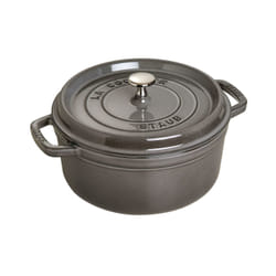 Staub 40509-312-0 casserole à sauce 5,25 L Rond Graphite, Gris