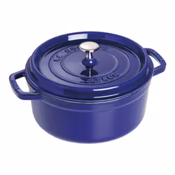 Staub 40510-284-0, 5,25 L, Bleu, Fonte, émail, Vitrocéramique, Gaz, Halogène, Induction, 260 °C