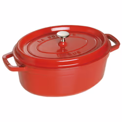 Staub 40509-846-0, 3,2 L, Rouge, Fonte, émail, France, 27 cm