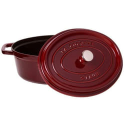 Staub - Cocotte, 29 cm Grenadine-Rouge ovale Fonte La Cocotte 40509-364-0