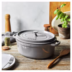 Staub La Cocotte 5,5 L Ovale Fonte Plat à cuisson - Vue supplémentaire 5
