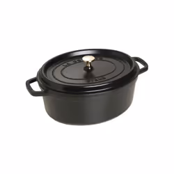 Staub Cocotte, 5,5 L, Noir, Fonte, 4 cm, 310 mm, 167 mm