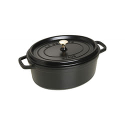 Staub Cocotte cocotte en céramique 5,5 L Noir