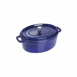 Staub Cocotte, 5,5 L, Bleu, Fonte, 4 cm, 310 mm, 167 mm