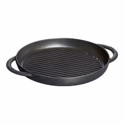ZWILLING STAUB, Rond, Poêle grill, Noir, émail, -20 °C, 260 °C