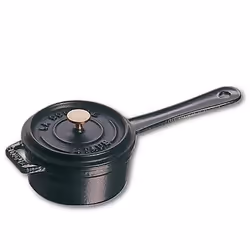 Staub Small Sauce Pan, Poêle unique, Noir, Fonte, 0,25 L, 1 pièce(s), 900 g