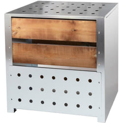 Composteur de jardin bois/galva 300l - Guillouard - 020222
