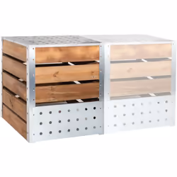 Aspect Matériau principal Bois traité autoclave III Matériaux secondaires Acier galvanisé Dimensions Hauteur (en cm) 90 Longu ...