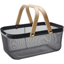 Guillouard - Panier en métal gris anthracite Grosser 16 litres