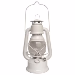 Lampe tempête - GUILLOUARD - Métal galvanisé - Blanc - Éclairage extérieur - Non rechargeable