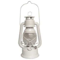 Lampe tempête - GUILLOUARD - Métal galvanisé - Blanc - Éclairage extérieur - Non rechargeable