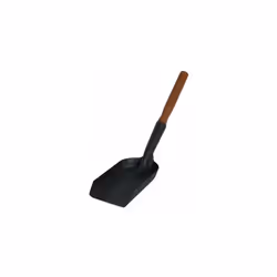 Pelle métalique manche bois , L. x l. (cm) : 45 x 10
