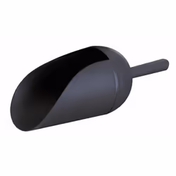 H 32 x Ø 12 cm Acier galvanisé Coloris noir mat