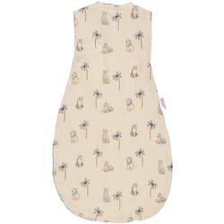 Gigoteuse D'Emmaillotage 2-en-1 - Candide - 55 Cm - 0/3 Mois - Blanc Imprimé Lange Tigre