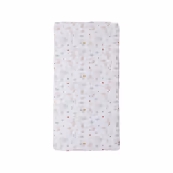 Tineo - Matelas nomade Balloons - 120 x 60 x 4 cm - Blanc