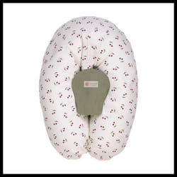 Candide - Coussin dallaitement et de grossesse 3en1 Multirelax Cerises