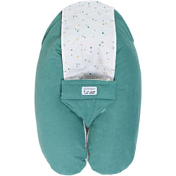 Coussin de maternité 3-en-1 - TINEO - MULTIRELAX - Tissu éponge - Vert / Pois