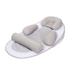 Cocon De Sommeil Bébé TINEO - Cale Bébé - Plan Incliné 10° - Évolutif - Ajustable - Amovible - 0-3 mois - Cale Tête Bébé - 58x40cm