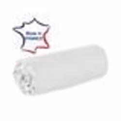 Drap housse - 160 x 200 cm - 100% coton - 57 fils - France - Blanc