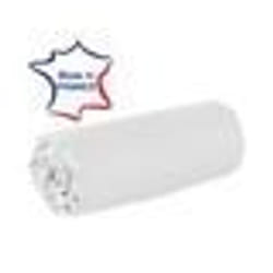 Drap housse - 160 x 200 cm - 100% coton - 57 fils - France - Blanc