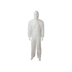 SANS MARQUE Combinaison jetable, blanc taille L