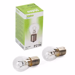 Ampoule, feu clignotant; VALEO; 12 21 P21W; pour VOLKSWAGEN, CITROËN, RENAULT, SKODA, FIAT
