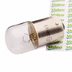 Ampoule, feu clignotant; VALEO; 12 5 R5W; pour PEUGEOT, MERCEDES-BENZ, VOLKSWAGEN, RENAULT, CITROËN