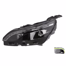 Phares; VALEO; ORIGINAL PART; gauche pour circulation à droite; pour PEUGEOT; 1616878580, 1629084880, 1674017780, 9813134880