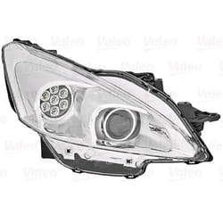 VALEO ORIGINAL PART 046870 Phares gauche pour circulation à droite PEUGEOT: 508 I SW