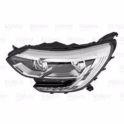 Phares; VALEO; ORIGINAL PART; gauche H7 transparent pour circulation à droite; pour RENAULT; 260605154R