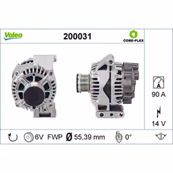 Alternateur VALEO 200031