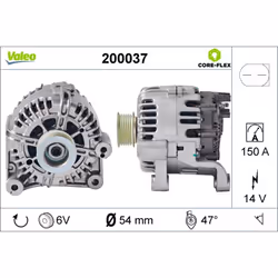 Alternateur VALEO 200037