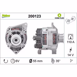 Alternateur VALEO 200123