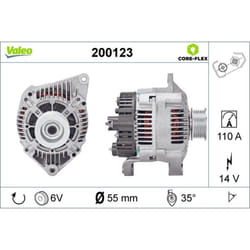 Alternateur VALEO 200123