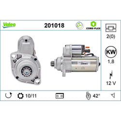 Démarreur VALEO 201018