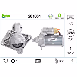 Démarreur VALEO 201031