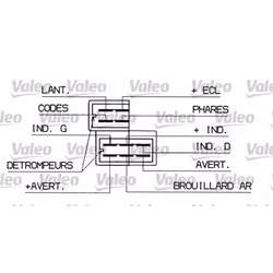 Commodo, colonne de direction VALEO 251298 - Vue supplémentaire 4
