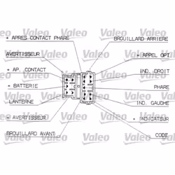 Commodo, colonne de direction VALEO 251309 - Vue supplémentaire 4