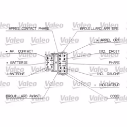 Commodo, colonne de direction VALEO 251312 - Vue supplémentaire 4