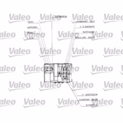 Commodo, colonne de direction VALEO 251430 - Vue supplémentaire 4