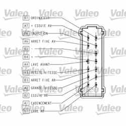 Commodo, colonne de direction VALEO 251566 - Vue supplémentaire 5
