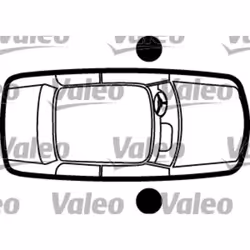 Jeu de cylindres de serrure VALEO 256940