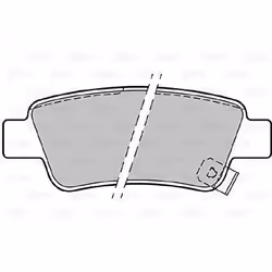 Plaquette de frein gamme first Honda cr-VIII (re) - VALEO - 301039