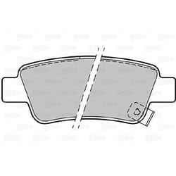 Plaquette de frein gamme first Honda cr-VIII (re) - VALEO - 301039