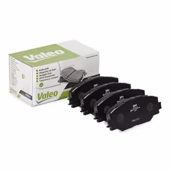 Jeu de plaquettes de frein; VALEO; FIRST Essieu avant contact de signal d'usure exclu sans tôle-anti-bruit; pour TOYOTA; 0446 ...