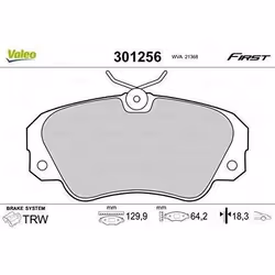 Plaquette de frein gamme first Opel omega a - VALEO - 301256