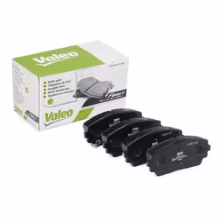 Jeu de plaquettes de frein; VALEO; FIRST Essieu avant contact de signal d'usure inclus sans tôle-anti-bruit; pour KIA; 581011 ...