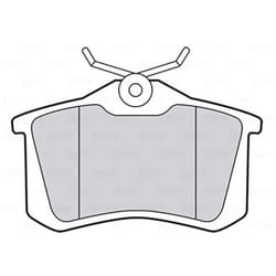 Plaquette de frein gamme first megane III - VALEO - 301463