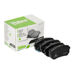 VALEO 301706 Jeu de plaquettes de frein FIRST Essieu arrière contact de signal d'usure inclus sans tôle-anti-bruit HYUNDAI: i10 I, ix35, ix35 Van