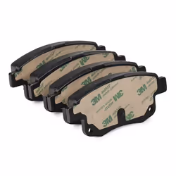 VALEO 301738 Jeu de plaquettes de frein FIRST Essieu arrière contact de signal d'usure exclu avec tôle anti-bruit - Vue supplémentaire 2